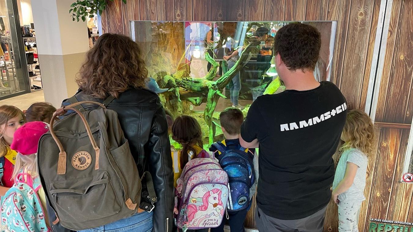 Les reptiles envahissent le Centre Manor Chavannes Le Messager
