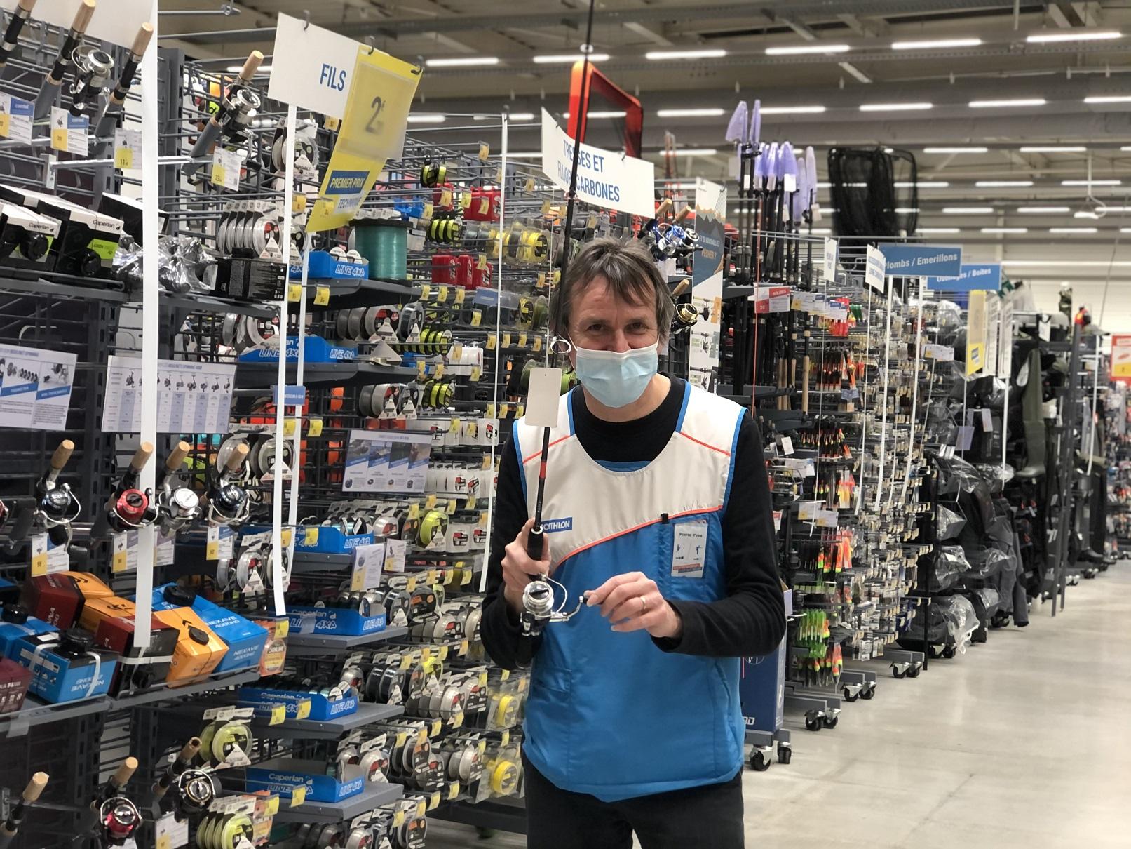 Lunette top peche decathlon