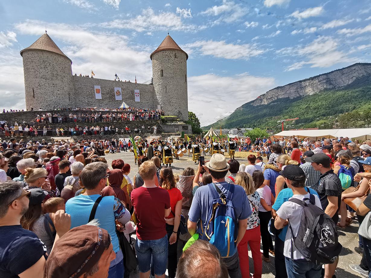La Fête Médiévale investira le château de Bonneville le samedi 11 juin 2022.