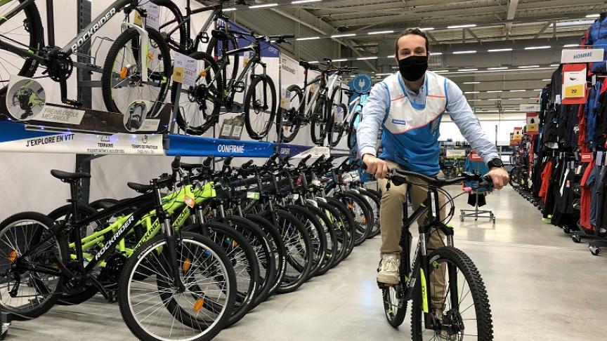DECATHLON Amphion a fond dans le velo d occasion La Tribune Republicaine