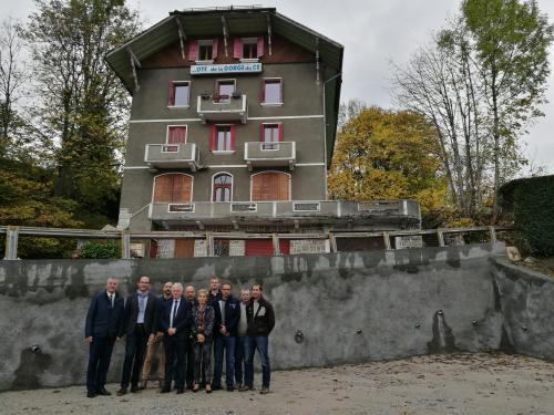 Mont-Saxonnex: la route touristique de Morsullaz sécurisée Mont-Saxonnex: la route touristique de Morsullaz sécurisée