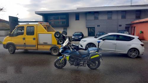 Sciez: il roulait à 79 km/h… au-dessus de la limitation