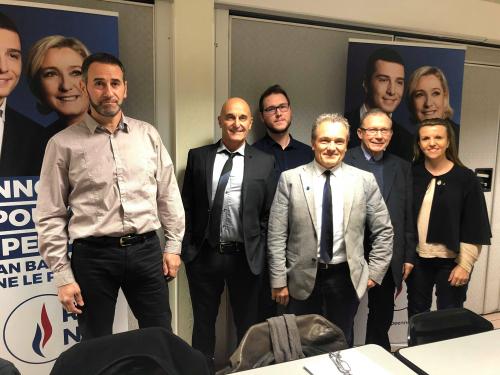 Haute-Savoie: le Rassemblement national présente ses candidats aux Municipales 2020