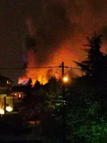 Thonon-les-Bains: le feu ravage une imprimerie