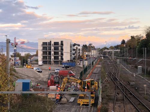 Léman Express : bientôt un parking temporaire près de la gare d’Evian