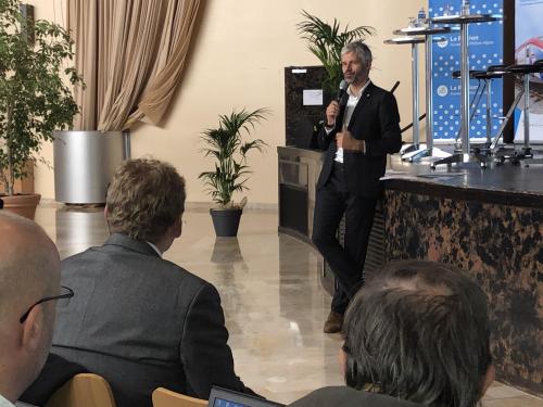 Laurent Wauquiez à Gaillard: «Un projet comme ça par siècle»