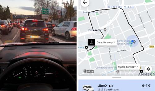 Peut On Rouler Avec Uber A Annecy L Essor Savoyard