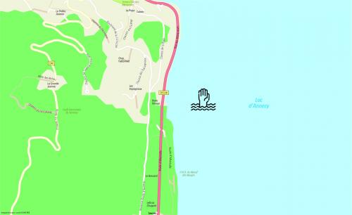 Noyade dans le lac d’Annecy : la jeune femme toujours pas retrouvée