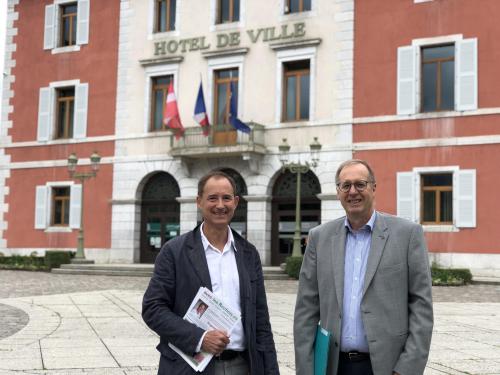 La Roche-sur-Foron : Jean-Yves Broisin apporte son soutien à la liste de Jean-Claude Georget