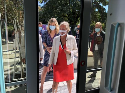 Annemasse : visite de la secrétaire d’Etat chargée des personnes handicapées Annemasse : visite de la secrétaire d’Etat chargée des personnes handicapées
