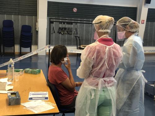 (VIDEO) Thonon-les-Bains : 130 personnes ont été dépistées à Tully (VIDEO) Thonon-les-Bains : 130 personnes ont été dépistées à Tully