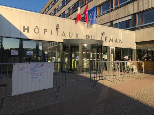 L’unité Covid remise en place à l’hôpital de Thonon L’unité Covid remise en place à l’hôpital de Thonon