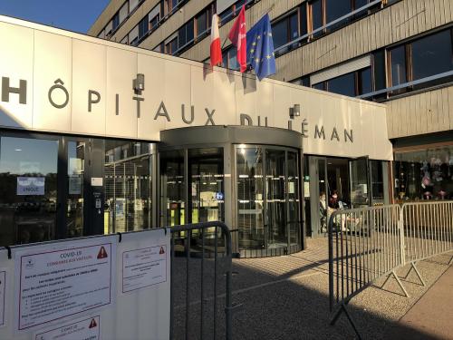 Covid à l’hôpital de Thonon : « C’est en train de se calmer »