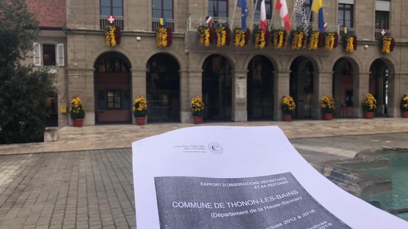 Thonon La Chambre Regionale Des Comptes Releve Des Irregularites