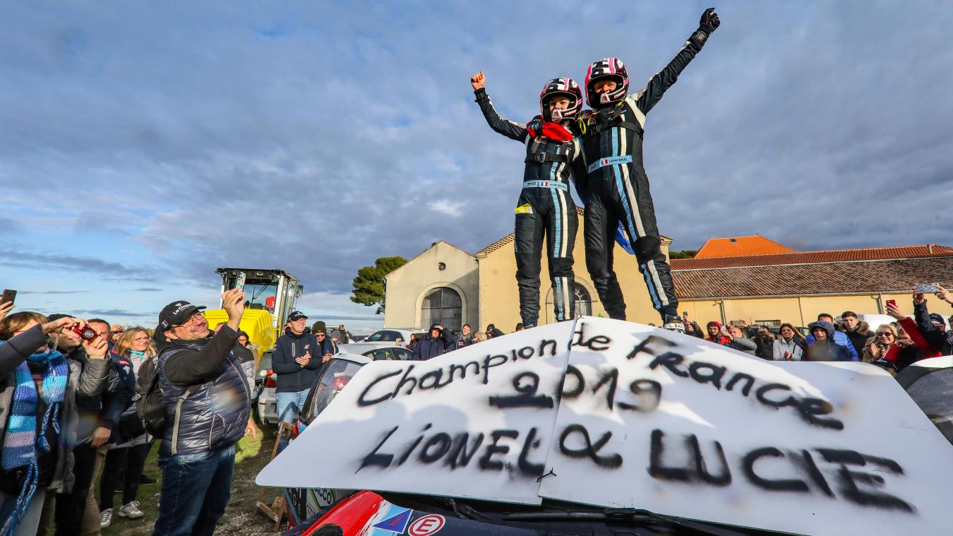 Lionel et Lucie Champions de France