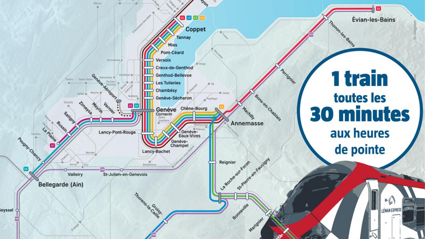 Leman Express Plan Léman Express : les chiffres fous du projet du siècle - Le Pays Gessien
