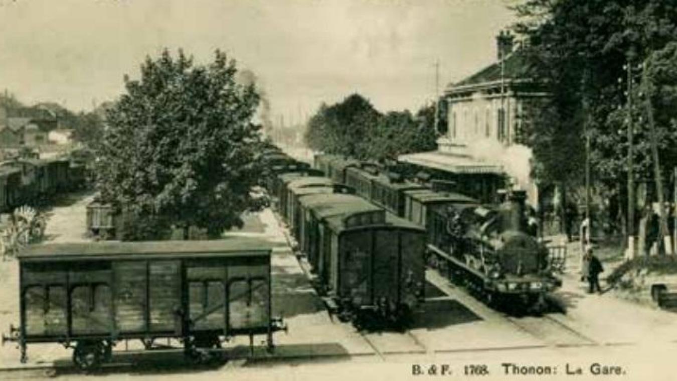 ThononlesBains une gare pleine d’histoire(s) L'Essor Savoyard ThononlesBains une gare pleine d’histoire(s) L'Essor Savoyard