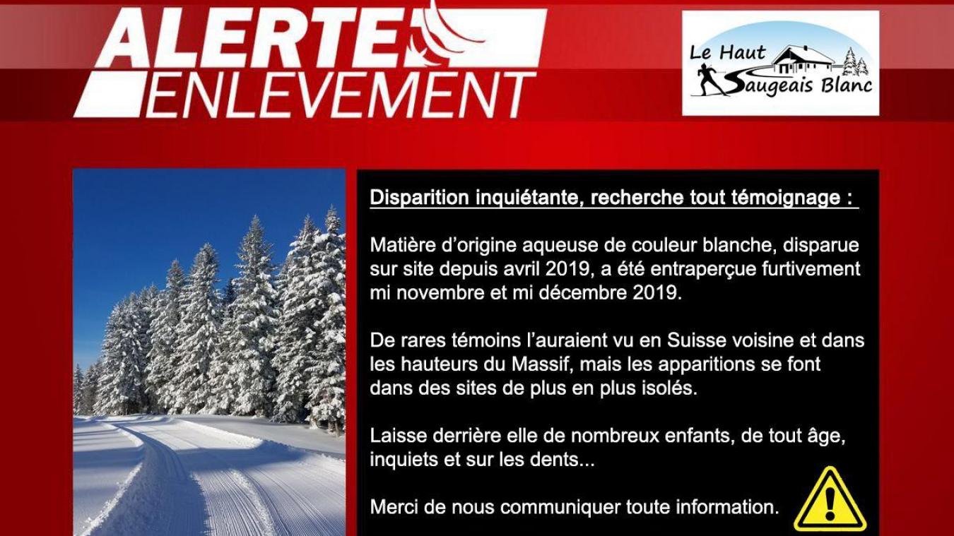 Scarica Gratis Images Insolite Une Alerte Enlevement Pour Retrouver La Neige Le Messager le plus cool par
