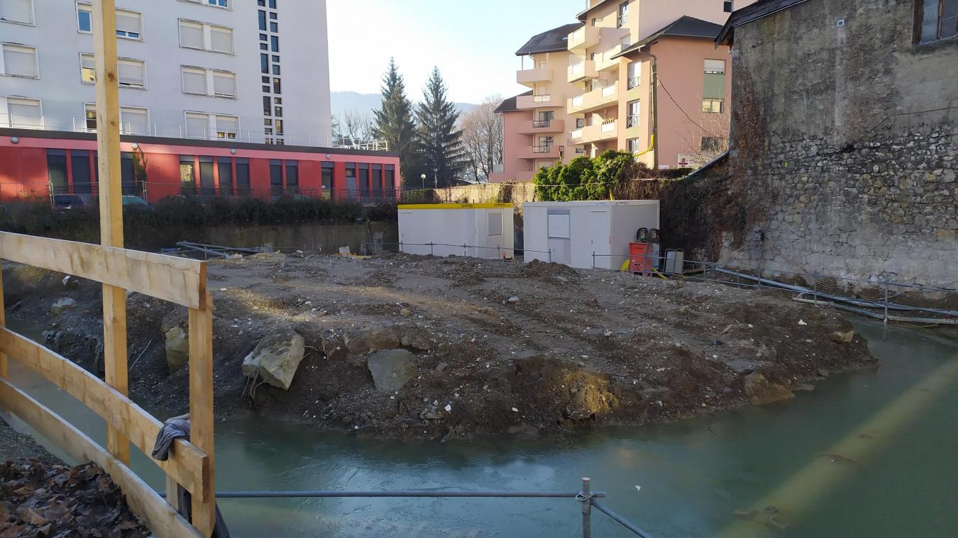 France Immobilier Annecy Annecy Le Chantier Du Futur Hotel Pres De La Banque De France A