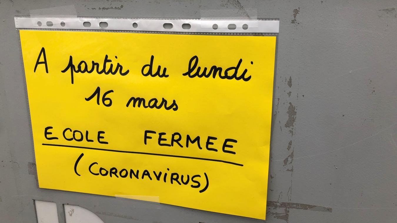 Coronavirus la fermeture des écoles durera « au moins jusqu’aux