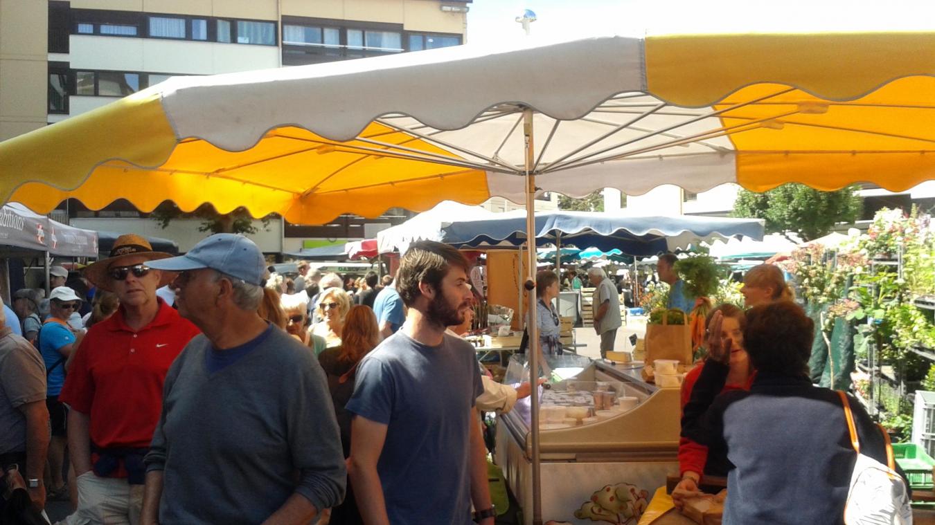 ThononlesBains retour à la normale pour le marché du jeudi Le