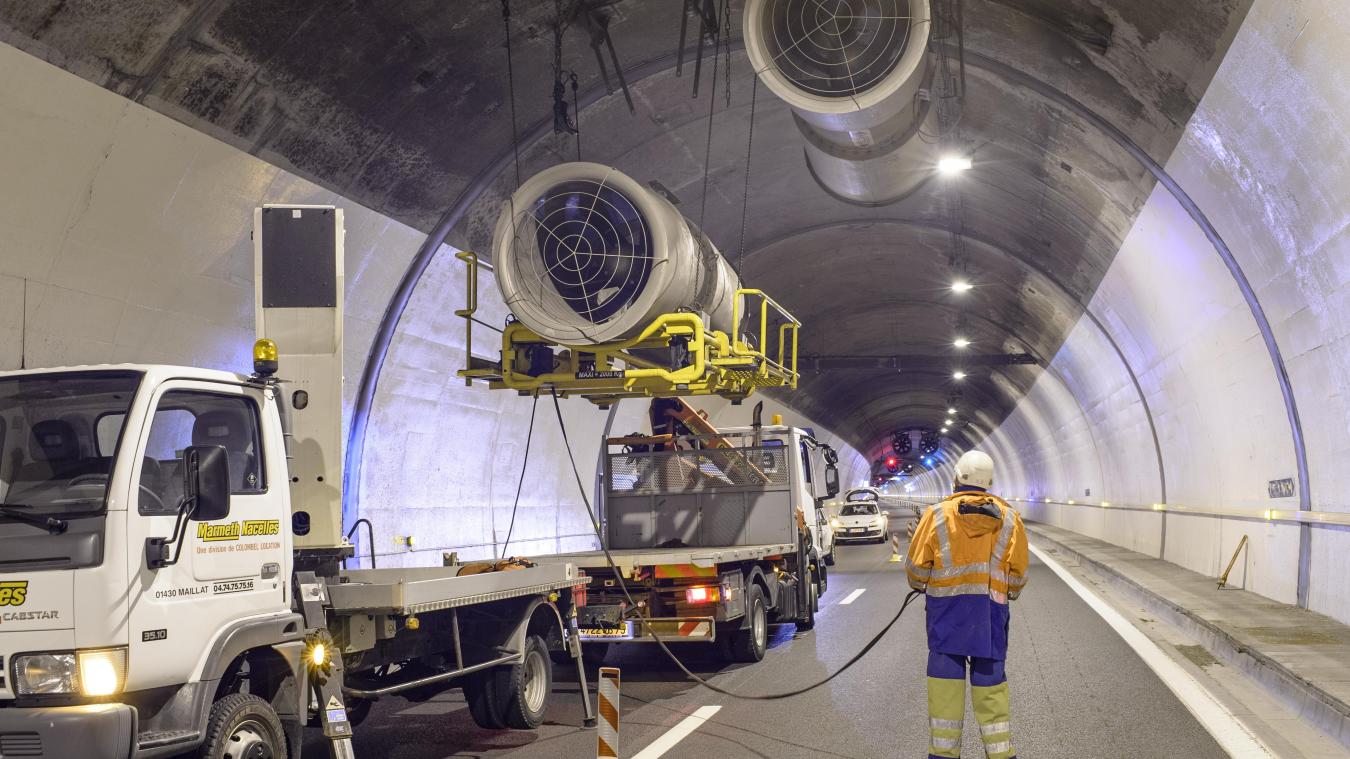 St Martin Du Fresne Ain Les Tunnels De L A40 Fermes De Nuit Pour Travaux Entre