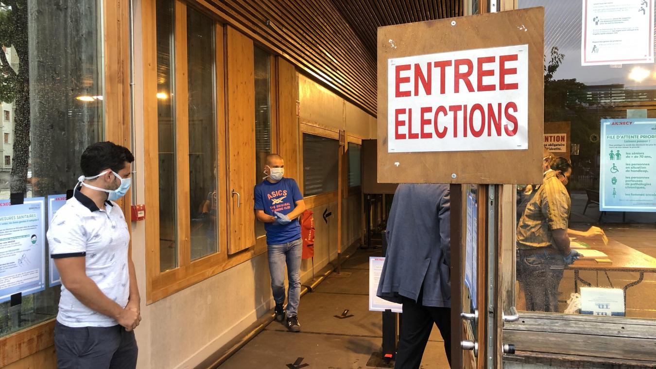 À l’image de ce qui s’est passé partout en France au second tour des Municipales, la mobilisation des électeurs annéciens a été moindre que le 15 mars dernier.