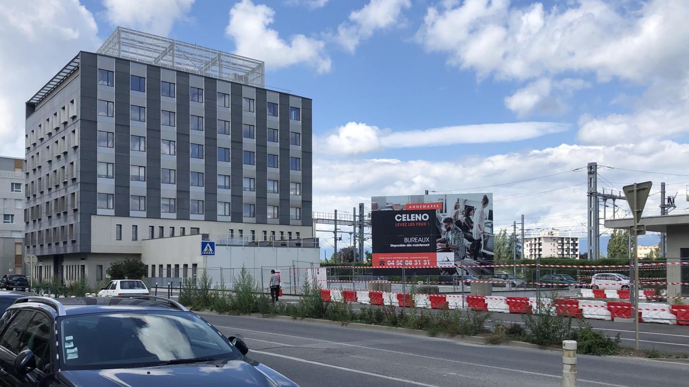 Annemasse un dernier immeuble, une aire