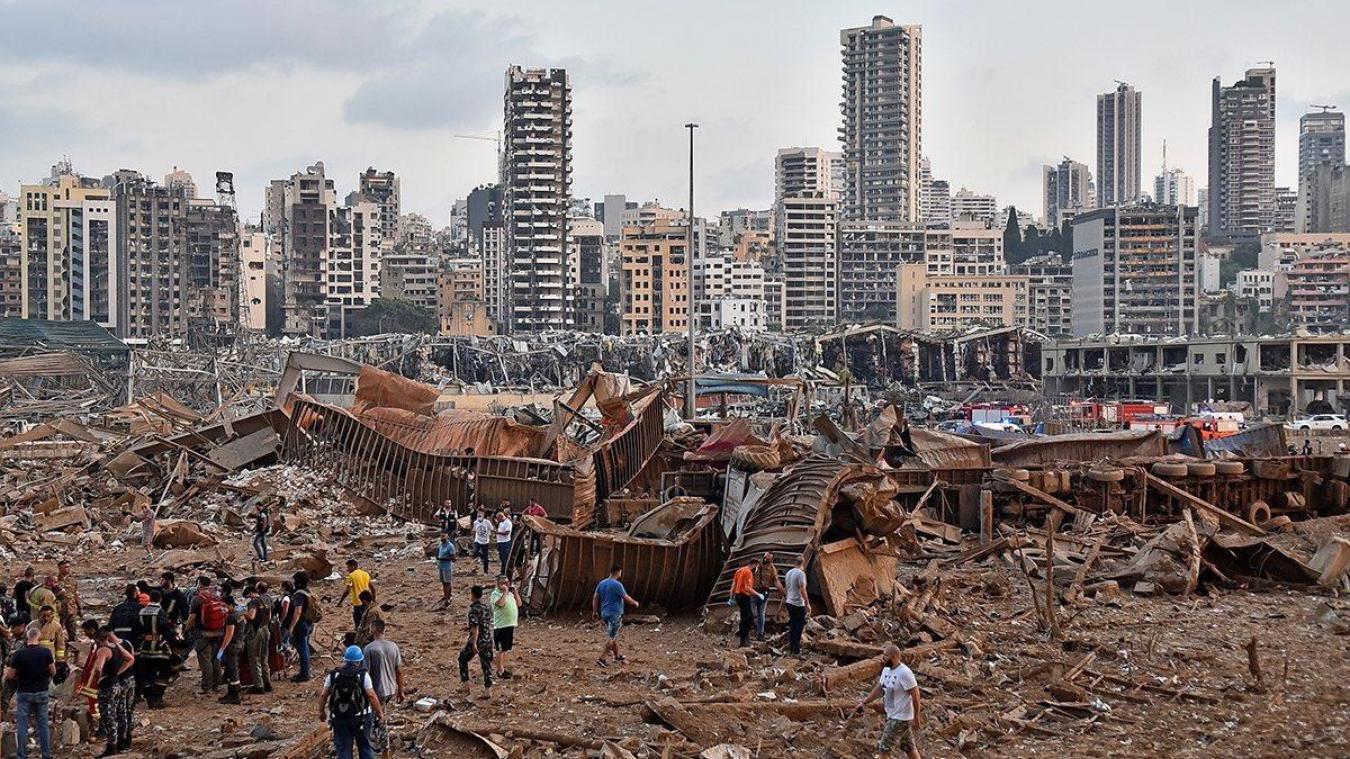 VIDEOS) Les images impressionnantes de l'explosion de Beyrouth ...