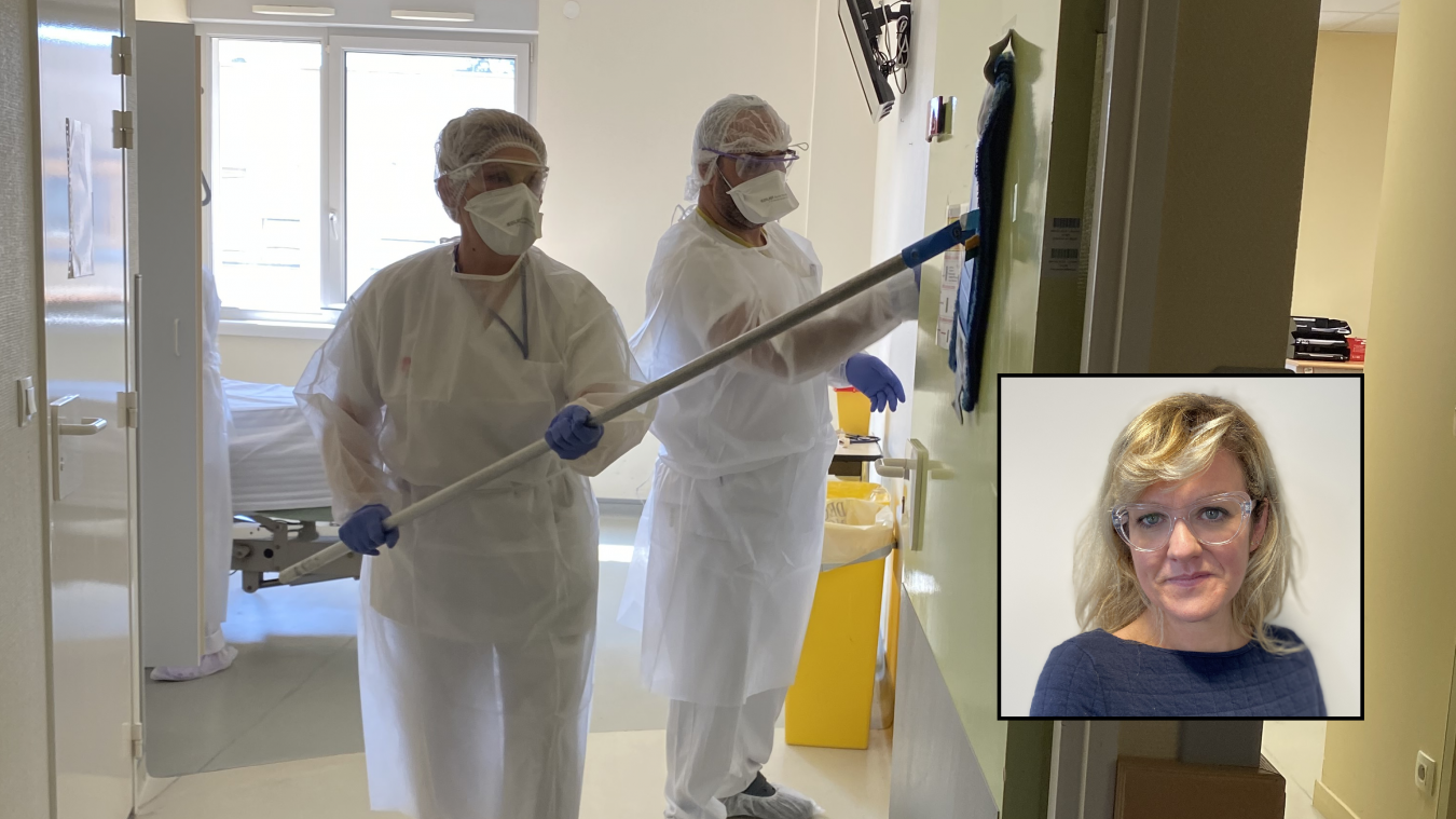 CarolineTreins (en médaillon), DRh de l’hôpital d’Annecy, recherche des infirmiers, des aides-soignants et des agents des services hospitaliers.