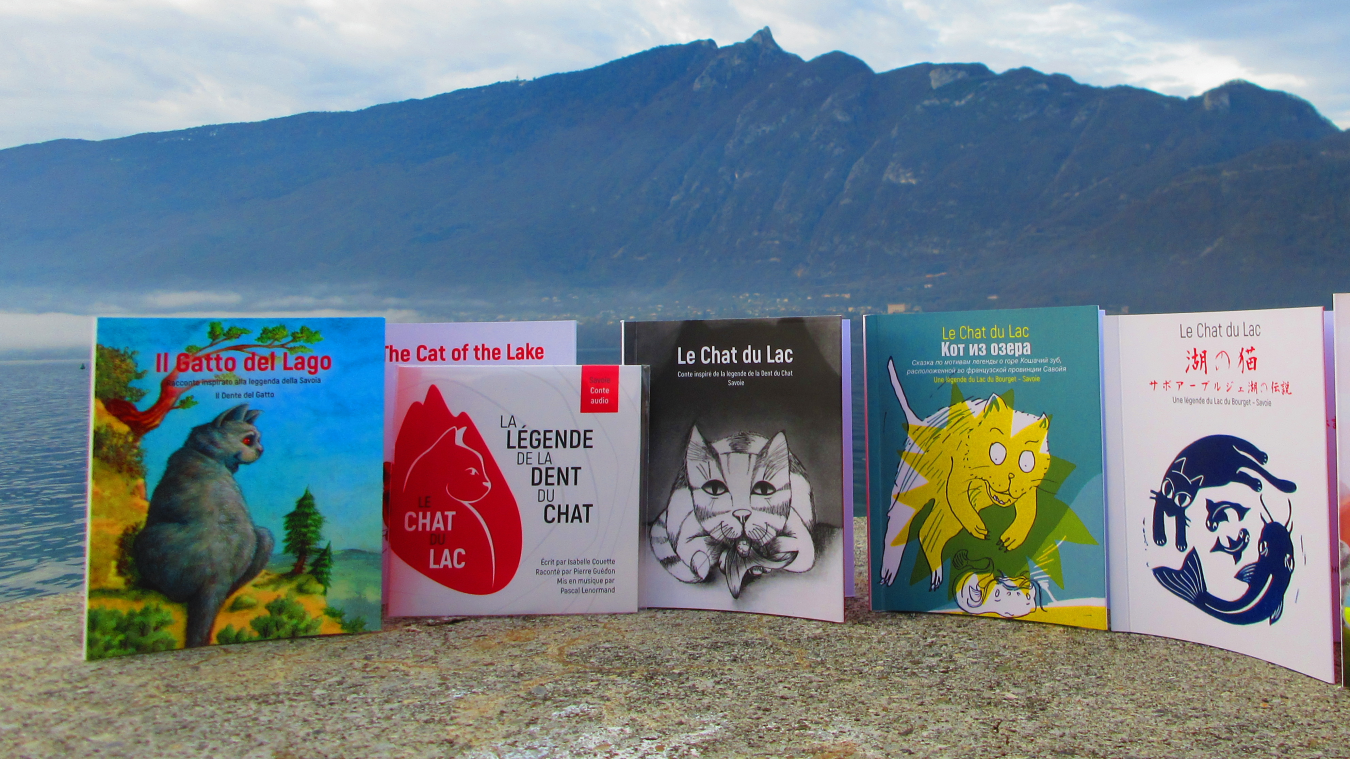 Le «Chat du Lac» a été traduit en six langues grâce à des traducteurs vivants à Aix-les-Bains.