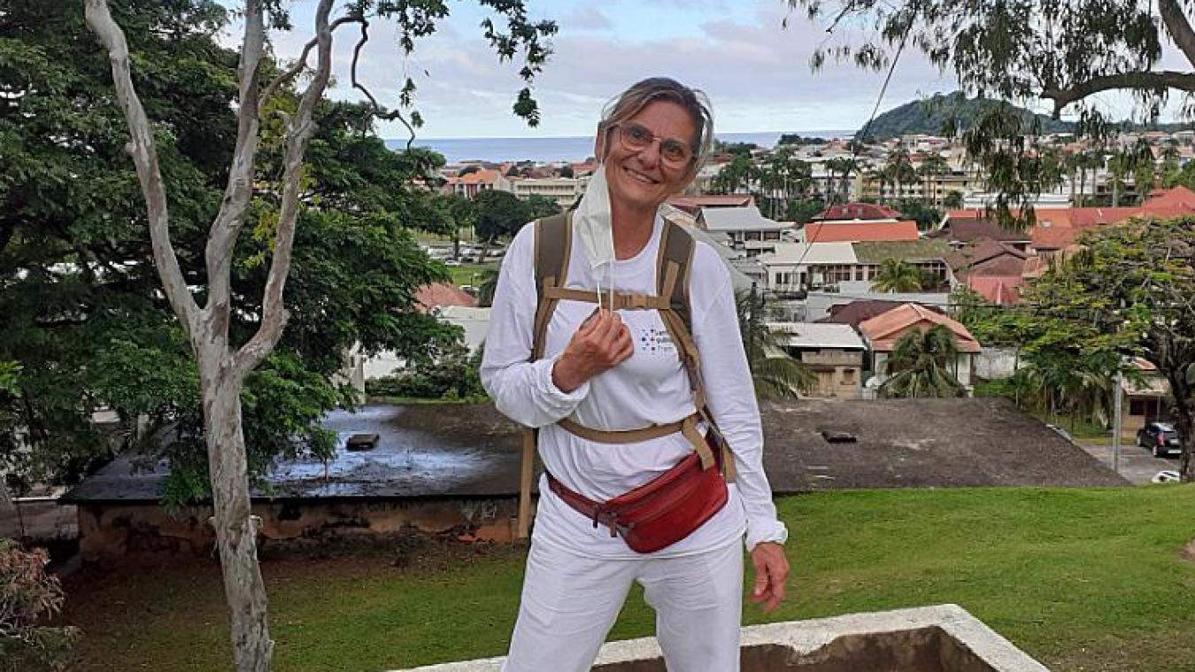 Laurence Langely a participé à la campagne de dépistage du Covid-19 dans les bidonvilles guyanais pendant l’été 2020.
