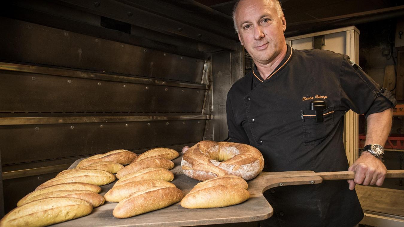 Bruno Bétemps, boulanger-pâtissier, constate la quiétude qui règne au Grand-Bornand depuis le week-end pascal.