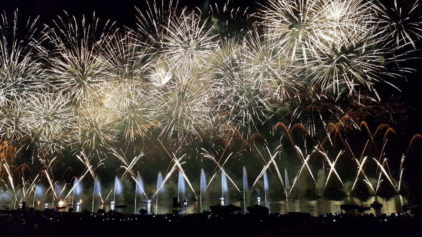 Annecy Un Feu D Artifice Inedit Pour Le 14 Juillet L Essor Savoyard