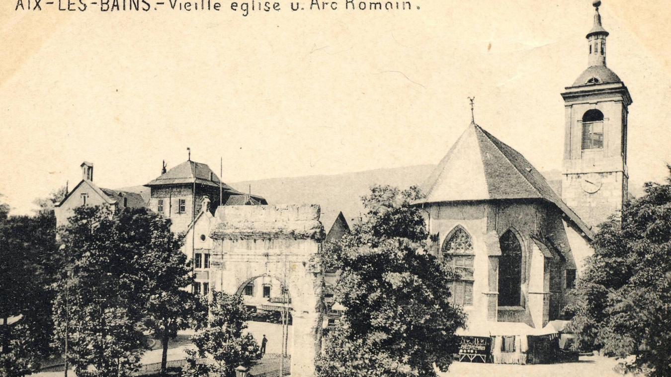 Carte Postale Ancienne - SERMAIZE Les Bains Et Les Ruines De La Vieille église