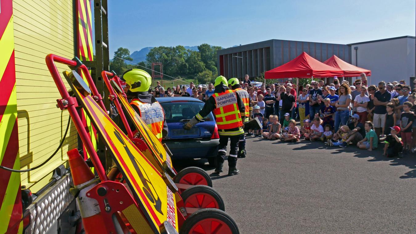 Le public pourra faire connaissance avec les techniques et les métiers des sapeurs-pompiers. Photo: Sdis 74.
