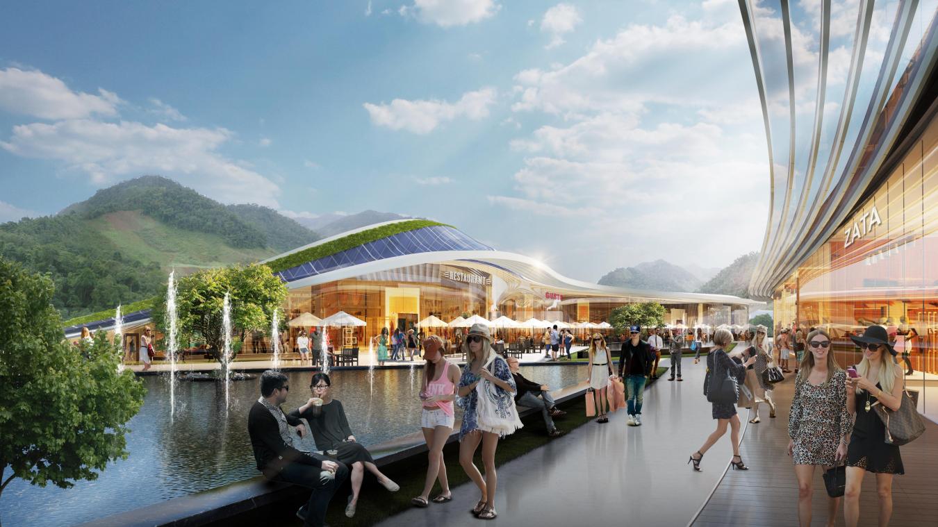 Le futur centre commercial Open Sky s’étendra sur 12 730 m2 de surface de plancher, dont 7 357 m2 d’espaces de vente.