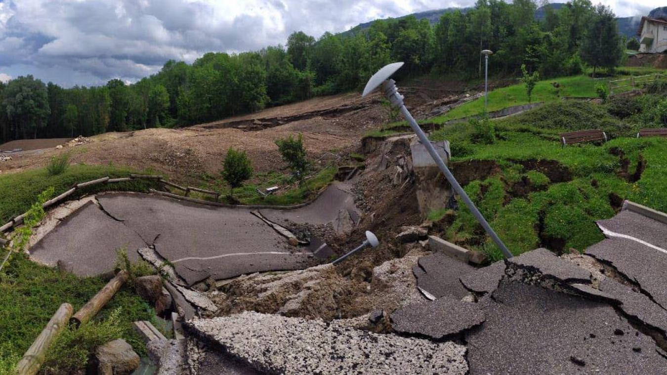 Bossey l’état de catastrophe naturelle reconnu après le glissement de terrain Le Messager