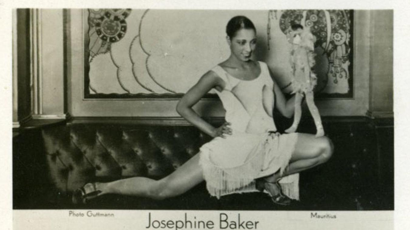 Joséphine Baker danseuse, chanteuse, actrice, meneuse de revue. Femme libre et icône de la France.