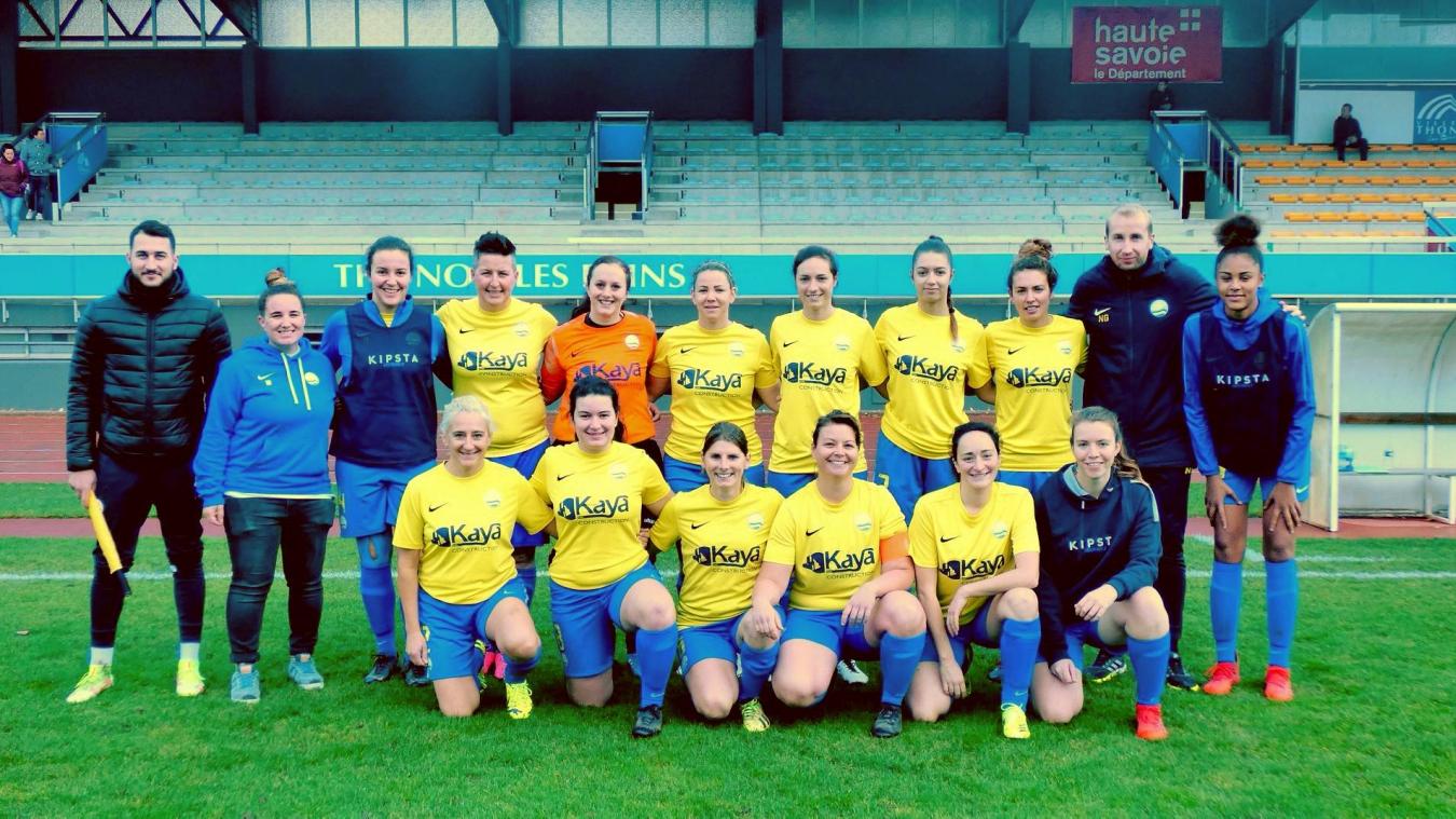 L’AS Thonon est le seul club du Chablais à être labellisé école féminine de football au niveau argent.