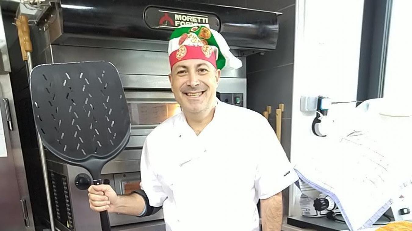 Carmelo D’Agostino, le pizzaïolo de Vétraz-Monthoux, veut aider les réfugiés ukrainiens qui souhaitent venir en Haute-Savoie. DR