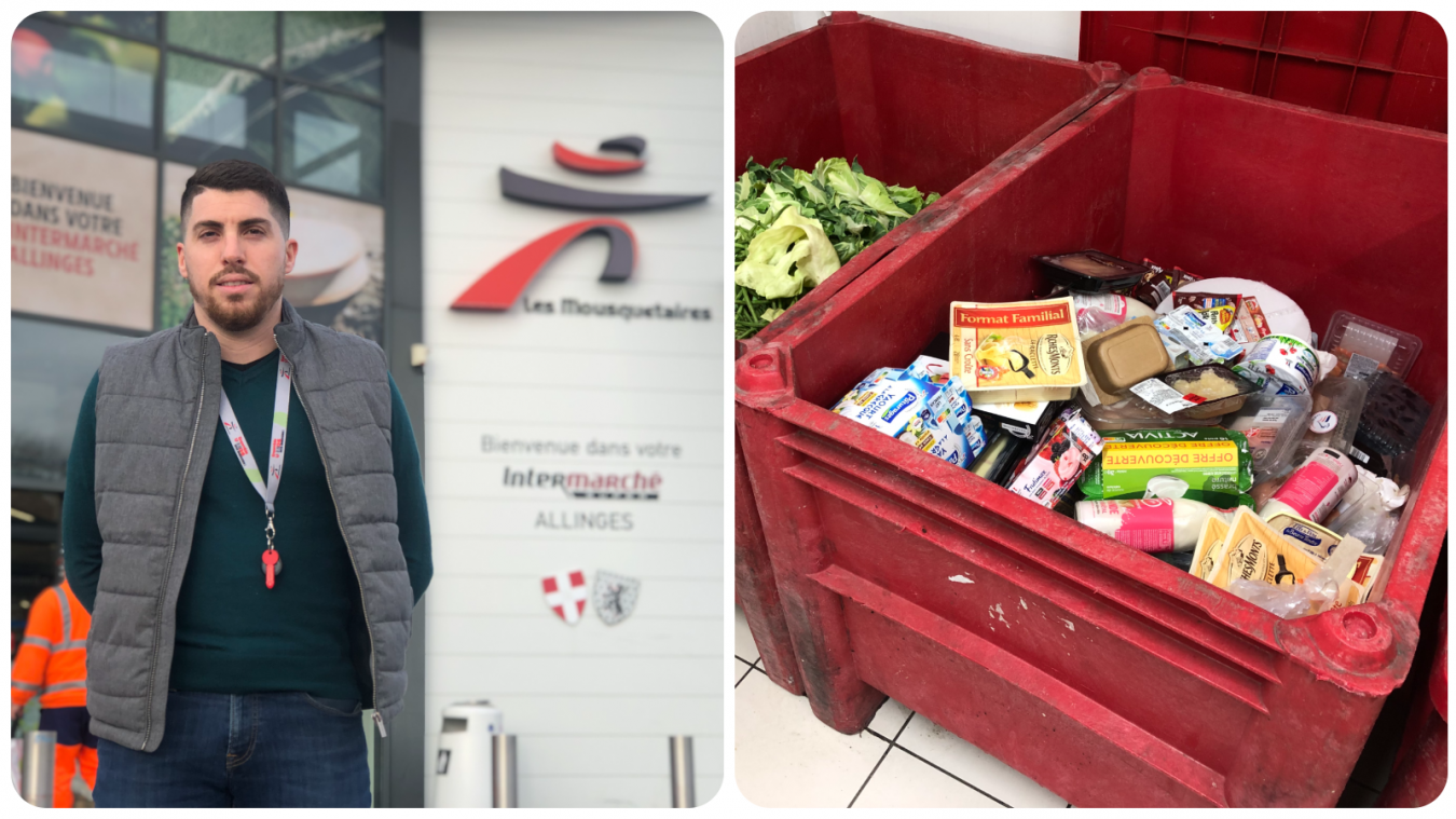 Comment les supermarchés gèrent-ils leurs déchets? Arnaud Martellucci ouvre les portes de l’Intermarché d’Allinges.