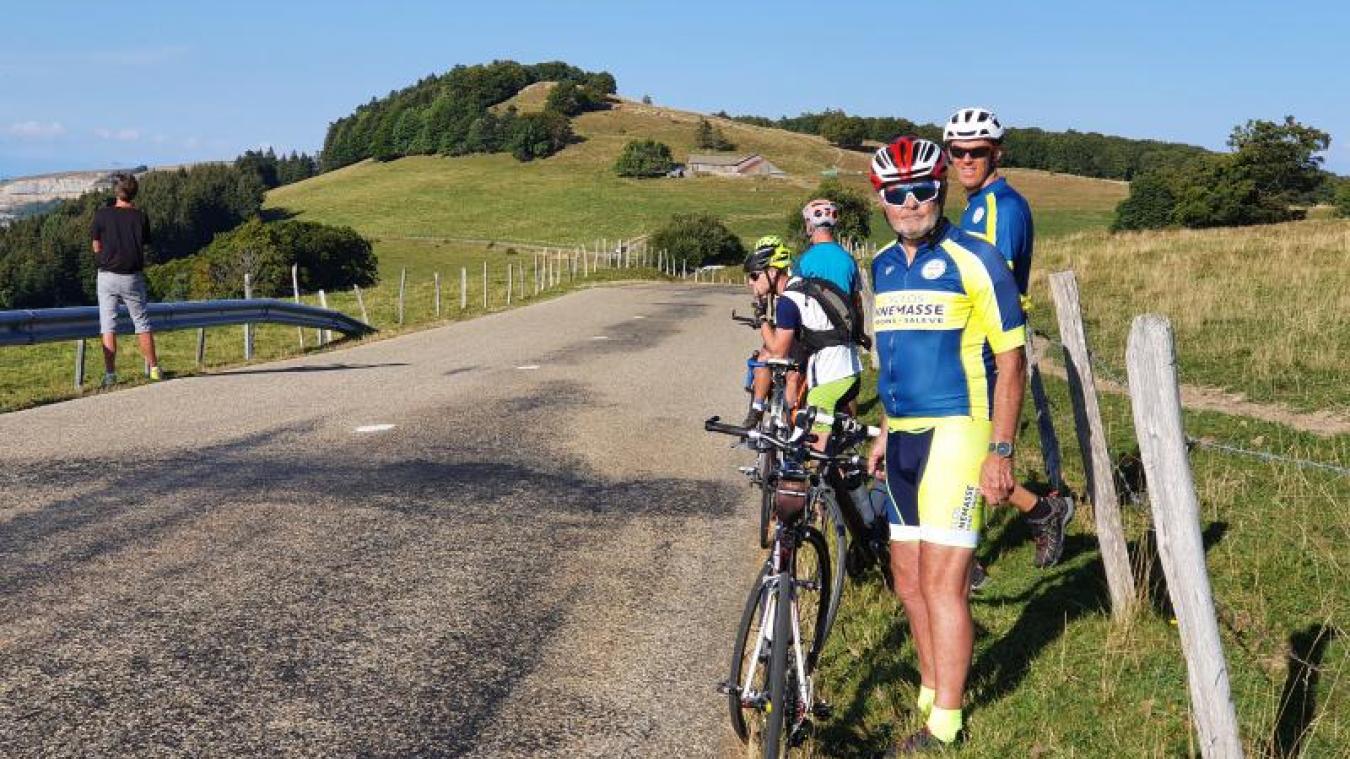 Les Cyclos annemassiens sillonnent les routes du massif du Salève mais pas seulement...
