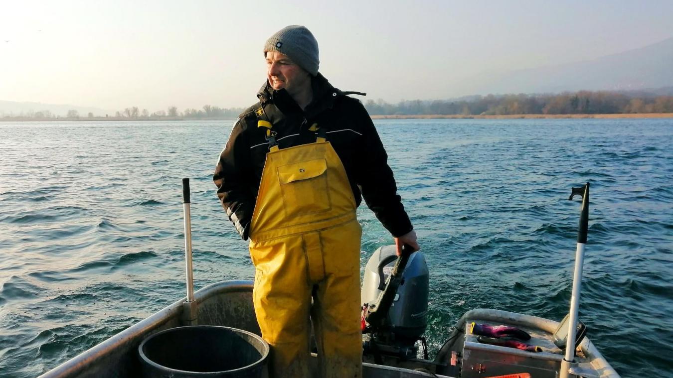 Jean-François Dagand, président des pêcheurs professionnels du lac du Bourget.