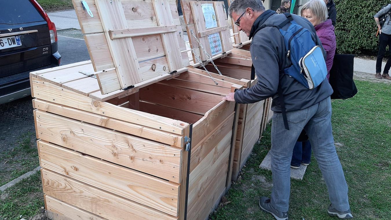 Installés depuis janvier 2022, des bacs de compostage ont été inaugurés vendredi 25 mars, au cœur du quartier du Perrier à Annemasse.