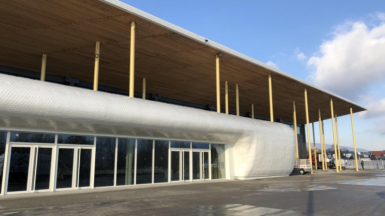 La nouvelle halle doit permettre à Rochexpo de passer de 55 à une centaine d’événements accueillis au Parc des Expositions de La Roche-sur-Foron d’ici 2030.