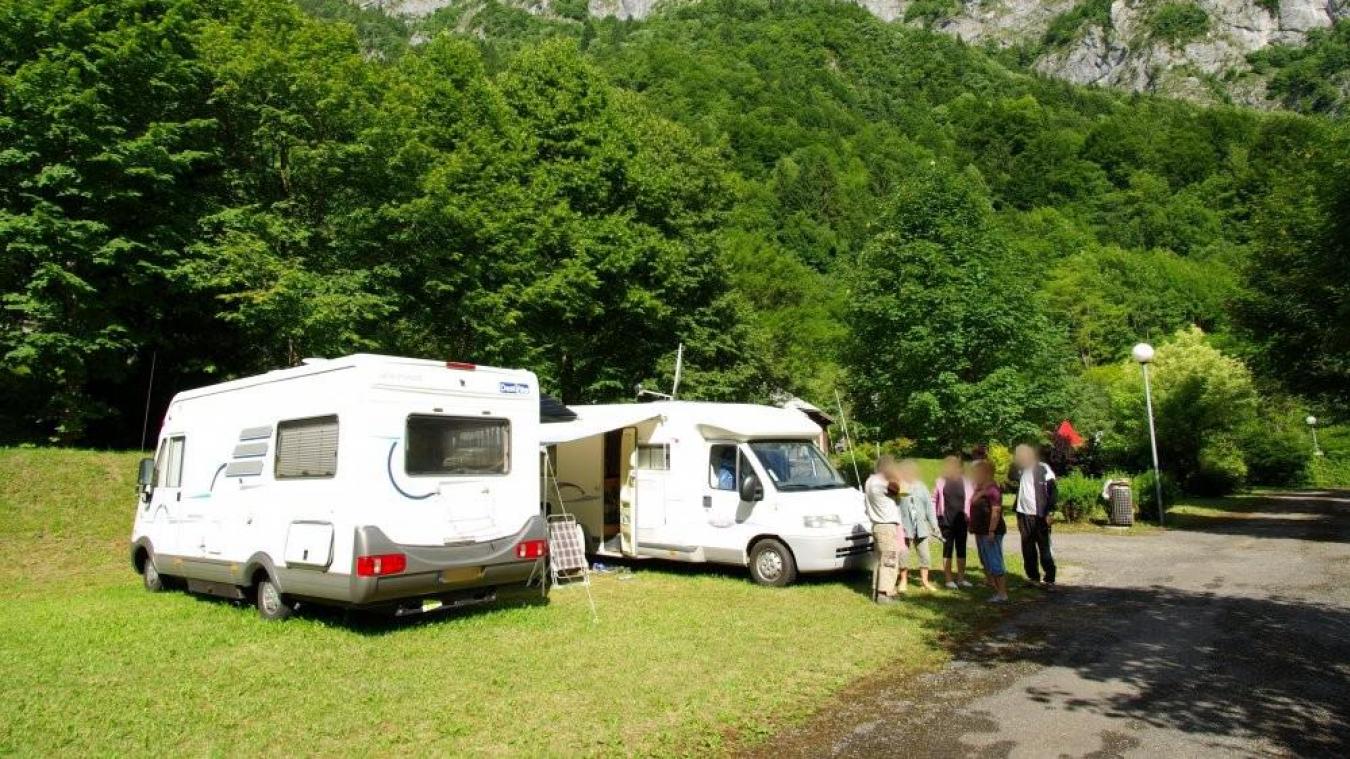 L’été, le camping municipal de La Baume enregistre 2000 nuitées.