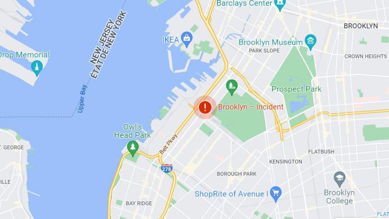 Des tirs dans le métro de New York. Au moins 13 blessés et un homme recherché par la police.