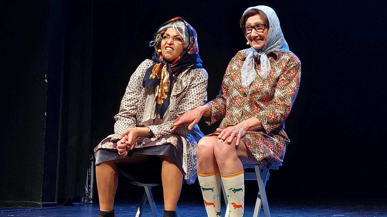 Albertville: Sandrine en duo avec Patricia Perrot lors de son show au Théâtre de Maistre!