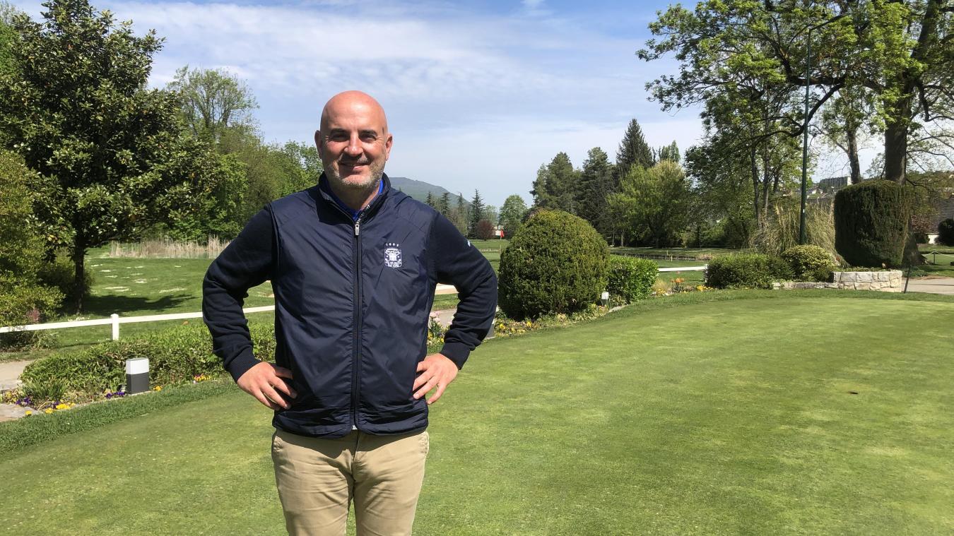 Pierre-Antoine Missud, le directeur du golf club d'Aix-les-Bains Riviera des Alpes.
